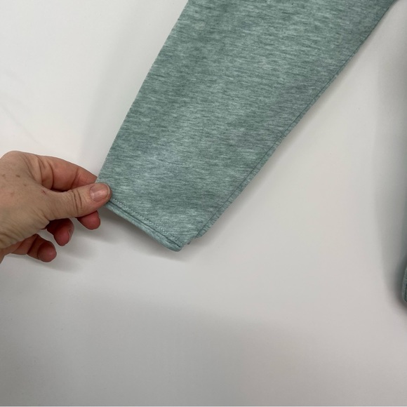 Haven Well Within Cotton Blend Sleep Top Pajama Shirt Long Sleeve Tie Hem - Picture 5 of 7